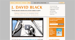 Desktop Screenshot of disabilitylawyervirginia.com